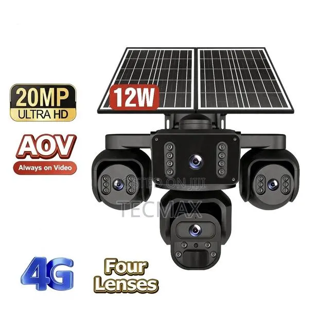 4G 4 Lens Soalar Camera-Okam · Photo 1