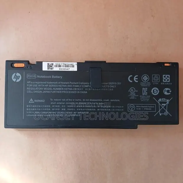 Original Hp Rm08 Battery For Envy 14 Series Notebook · Photo 1