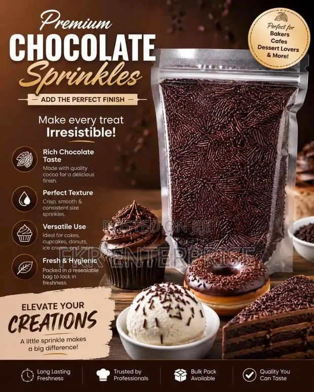 Chocolate Sprinkles for Ice Cream and Cake · Photo 1