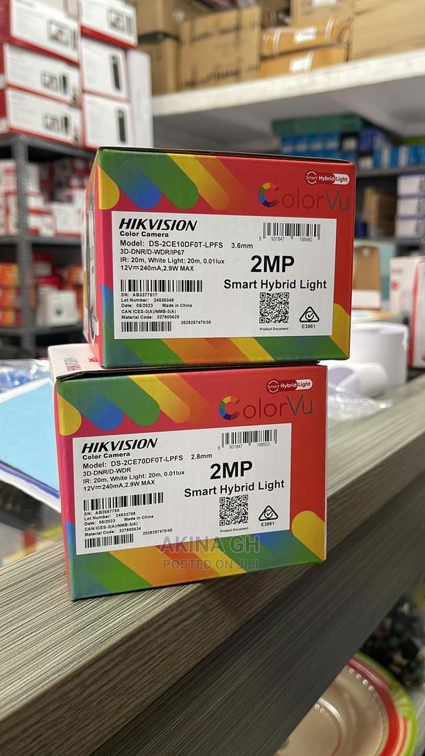 Hikvision Analog 2mp Colorvu With Audio Camera Ds-2ce10dfot · Photo 2