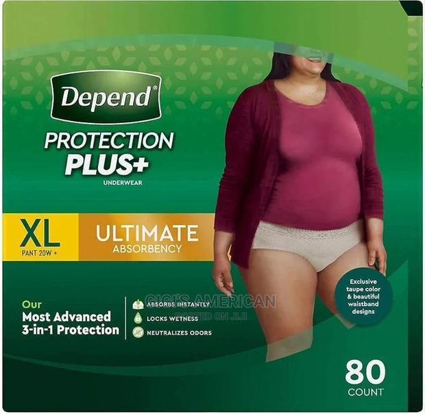 Depend Protection Plus+ Adult Diapers Pull Ups · Photo 5