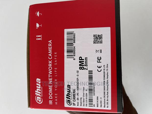 Dahua 8mp IP Camera Indoor Dh-Ipc-Hdbw2831ep-S-S2 · Photo 2