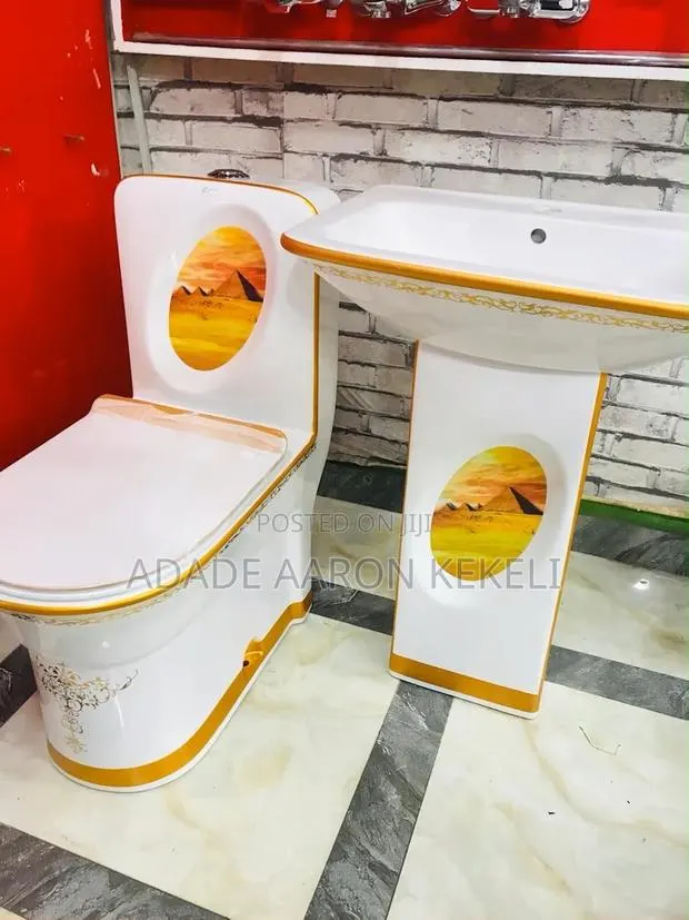 Luxury Designed Jinsili Water Closet With Basin (WC) · Photo 1