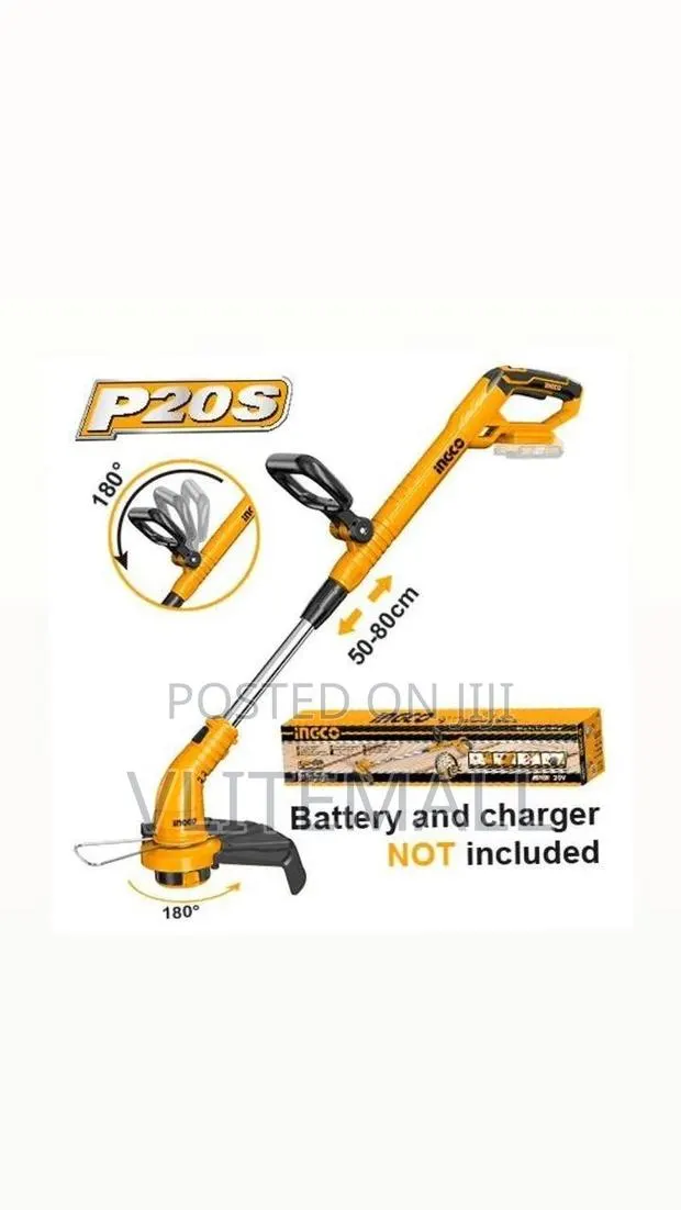 Cordless Grass Trimmer Cgtli20018 · Photo 1