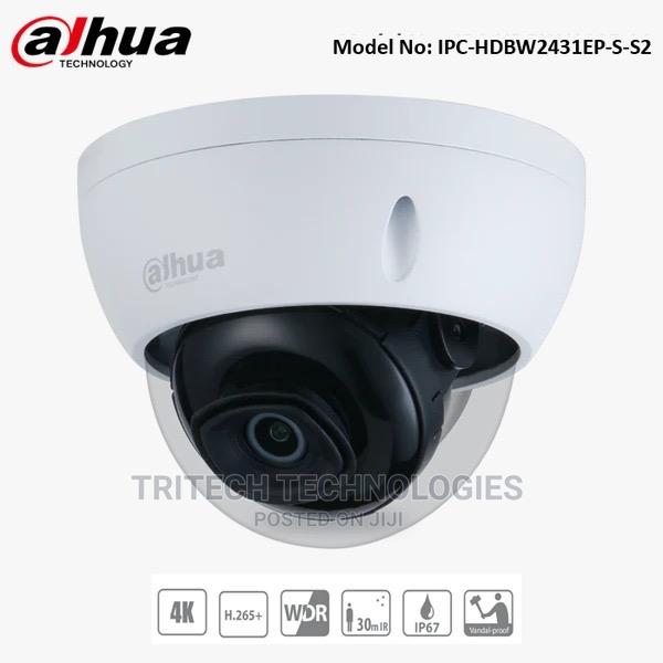 Dahua 4mp WDR Mini Dome IP Camera Dh-Ipc-Hdbw2431e-S-S2 · Photo 1