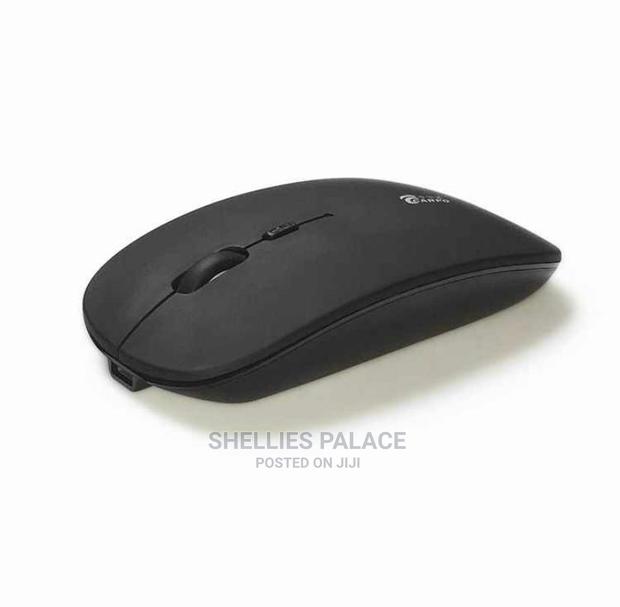 Rechargeable Wireless Mouse Skin-Friendly Quiet Touch Black · Photo 2