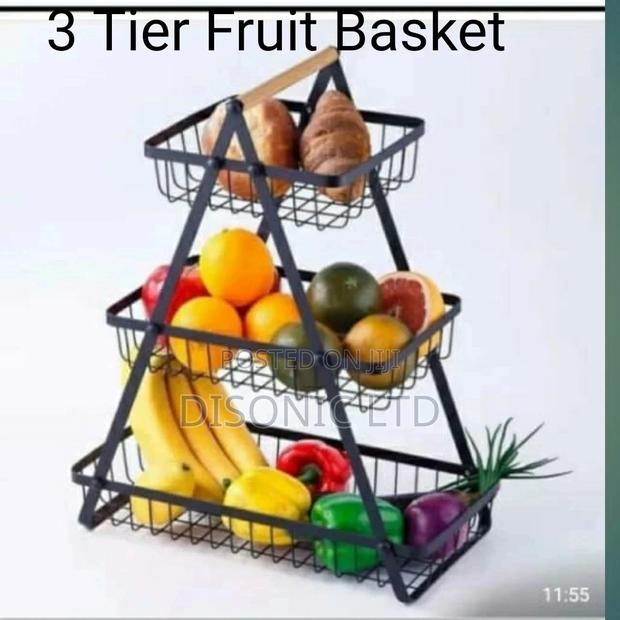 3 Tier Fruit Basket · Photo 1