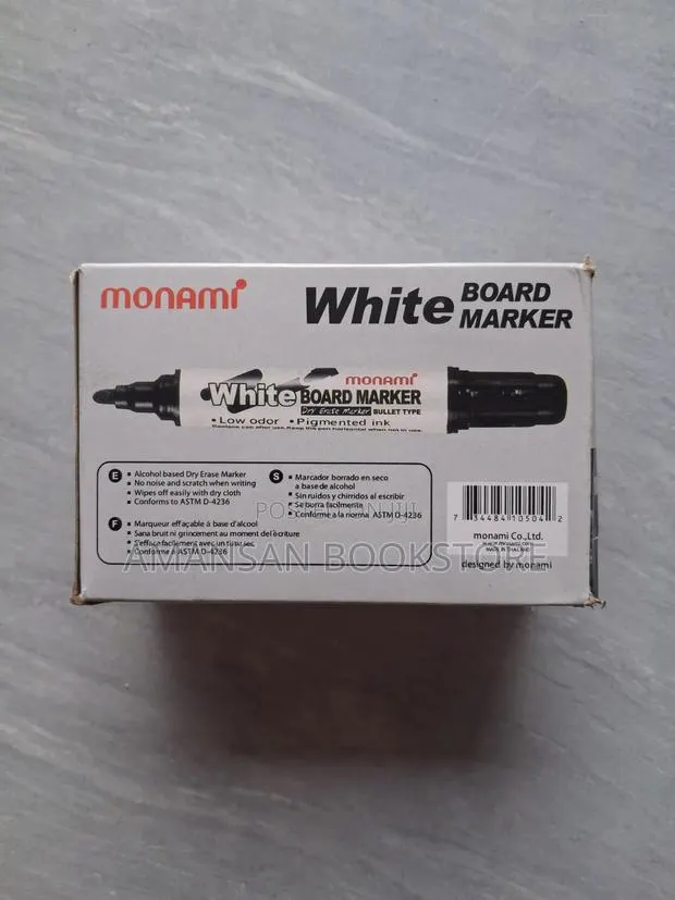 Monami Whiteboard Marker (Black) · Photo 2