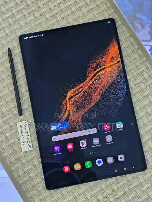 New Samsung Galaxy Tab S8 Ultra 256 GB Gray · Photo 1