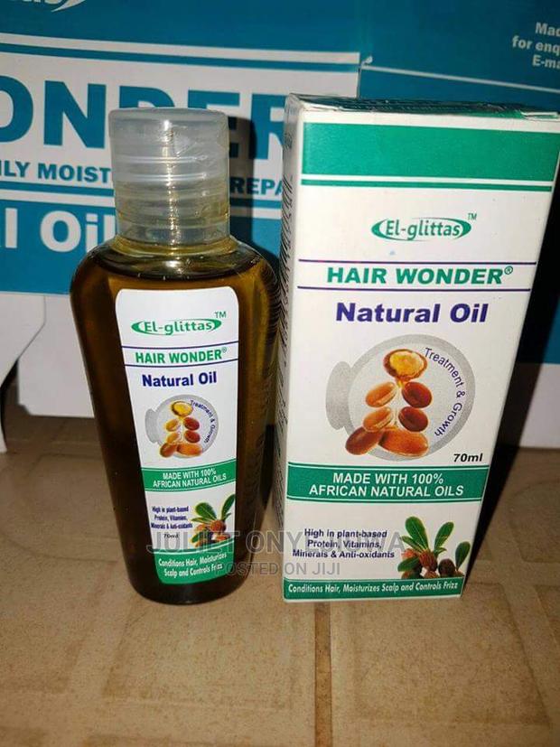 El Glittas Hair Wonder Natural Shea Oil - 70ml · Photo 1