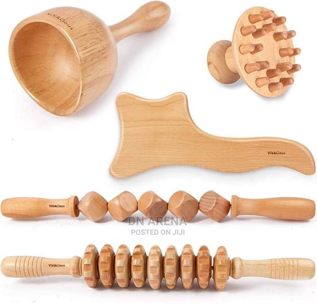 5pcs Wood Therapy Massage Tools · Photo 2