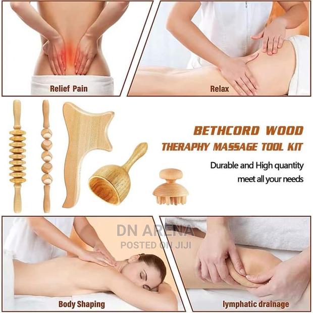 5pcs Wood Therapy Massage Tools · Photo 8