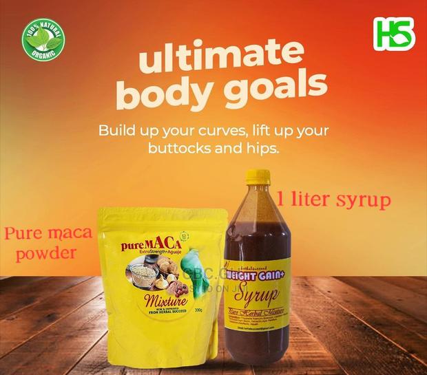 Pure Maca Powder, Weight Gain Syrup Combo · Photo 1