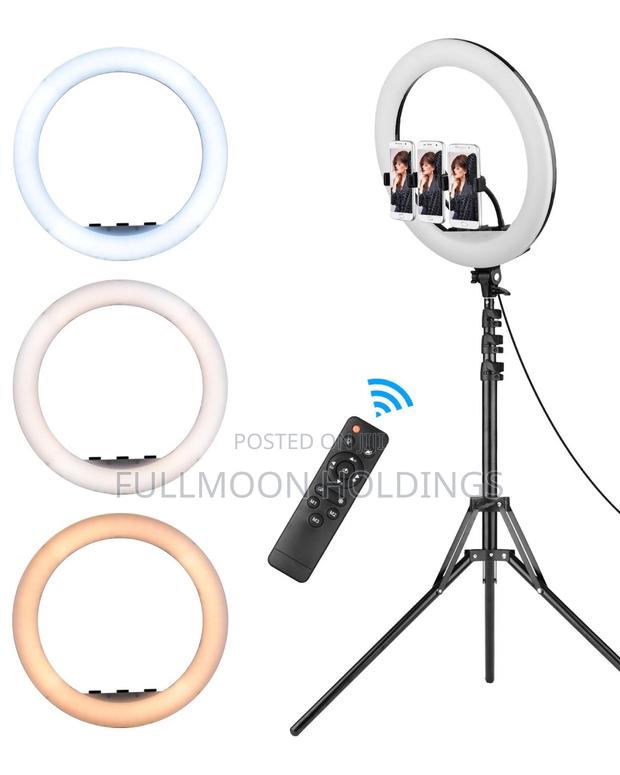 21” Inches Ringlight With Stand, Remote and Carrying Bag · Photo 2