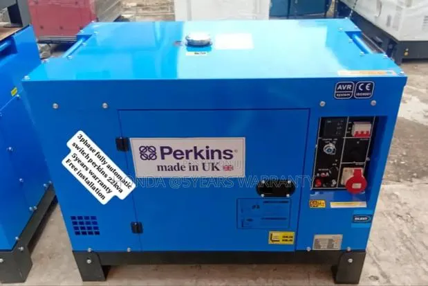 Energy Efficiency Efficiently 22kva Perkins 3phase Fully Ats · Photo 1