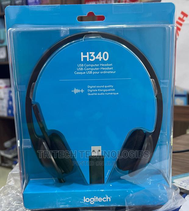 Logitech Usb Headset H340, Stereo, Usb Headset · Photo 1