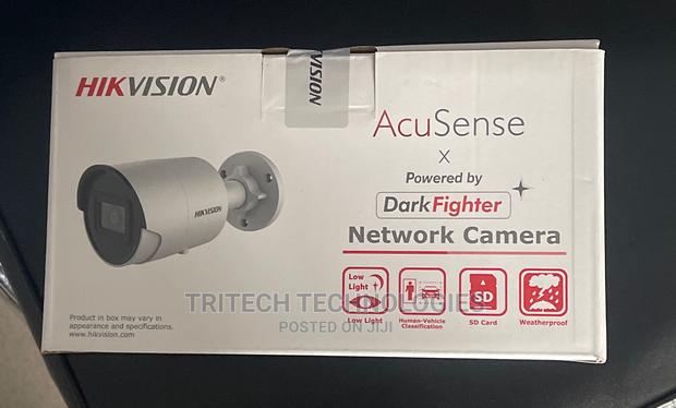 HIKVISION 4MP Acusense Fixed Mini Camera With Mic · Photo 1