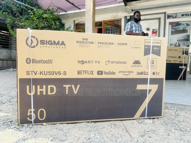 Grab Your Favorite Sigma Smart Android Uhd 50” · Photo 1
