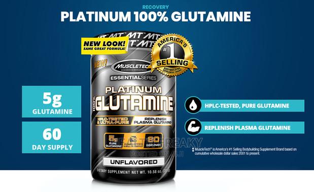 Glutamine Muscletech Platinum 100% Glutamine Muscle Recovery · Photo 3