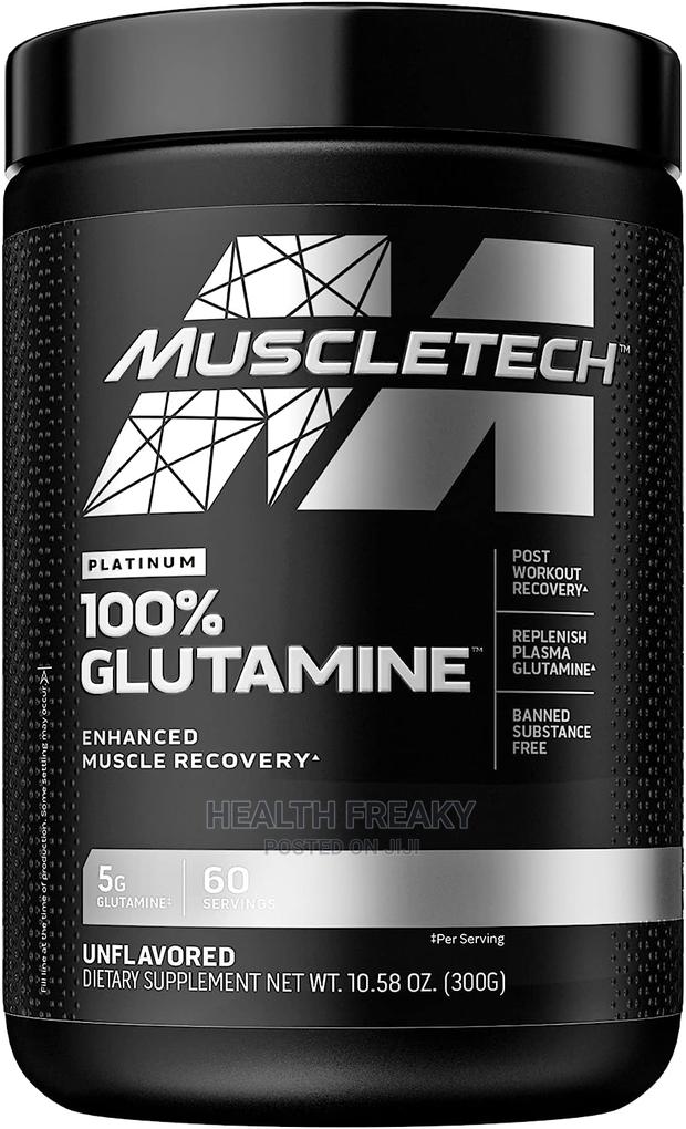 Glutamine Muscletech Platinum 100% Glutamine Muscle Recovery · Photo 1
