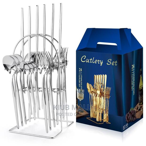 24 Pieces Luxury Cutlery · Photo 1
