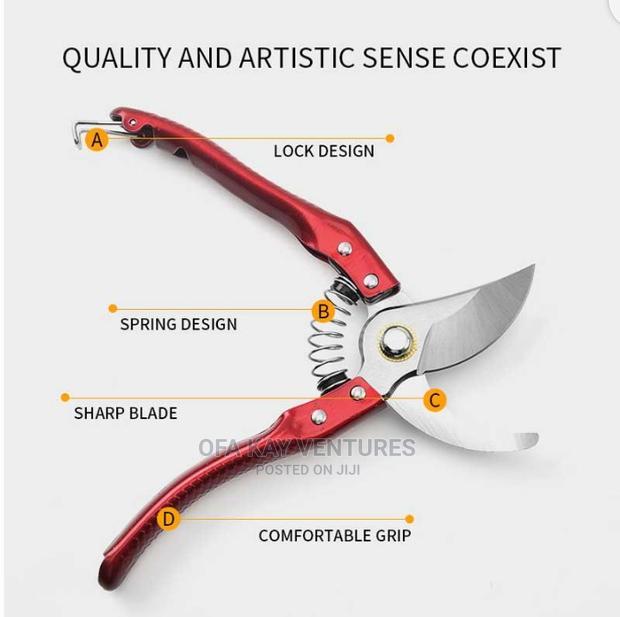 Garden Pruning Shears, Carbon Steelpicking Scissors · Photo 1