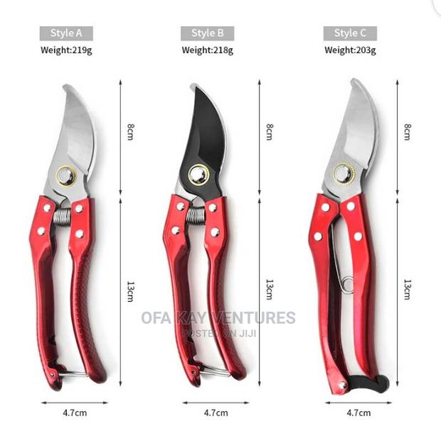 Garden Pruning Shears, Carbon Steelpicking Scissors · Photo 3