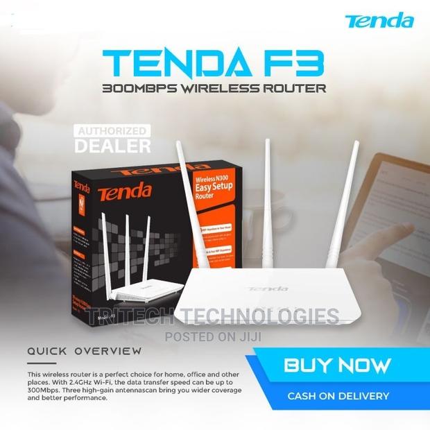 TENDA F3 300mbps Wireless Router · Photo 1
