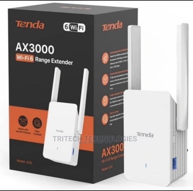 Tenda A33 Dual-Band Ax3000 Network Extender Ultrafast Wi-Fi6 · Photo 6