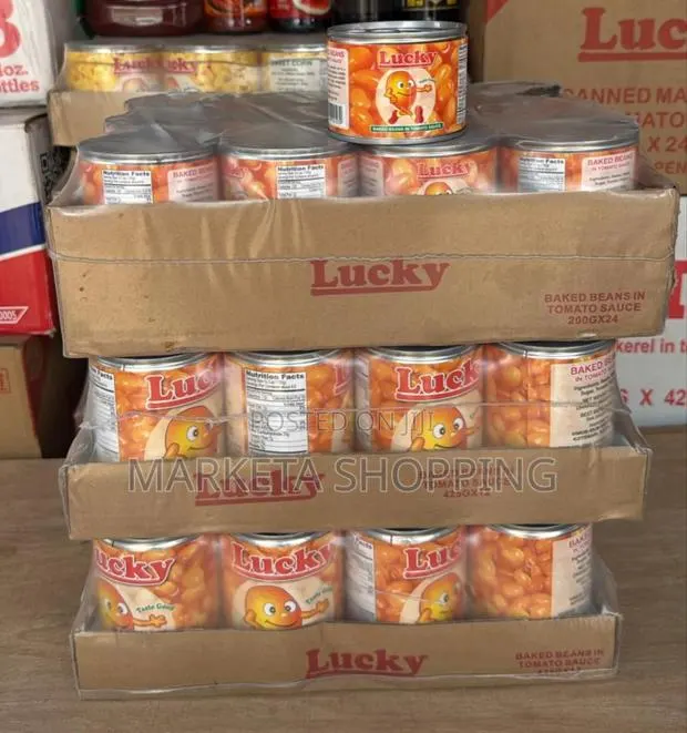 Lucky Baked Beans 200gx24 · Photo 1