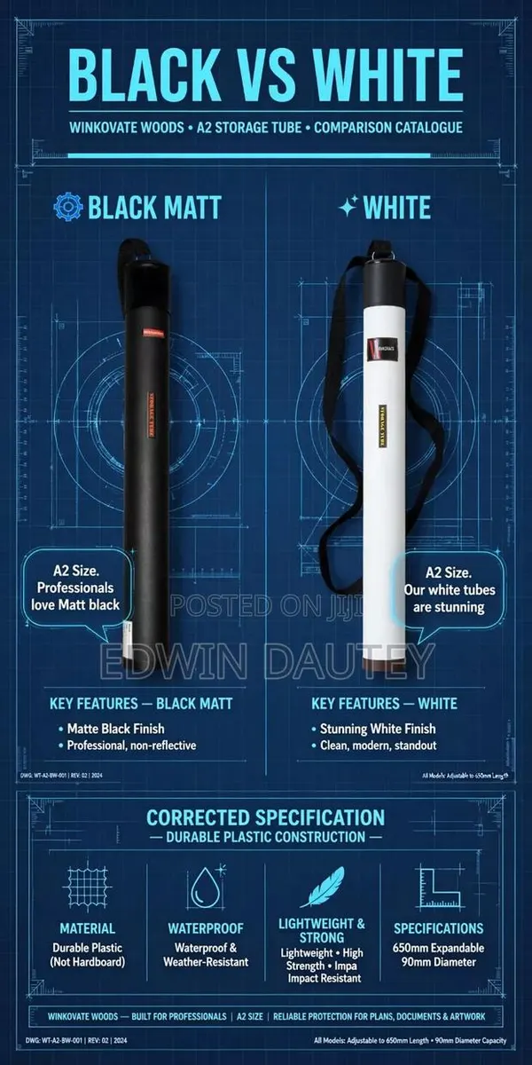 Drawing Paper Storage Tube · Photo 1