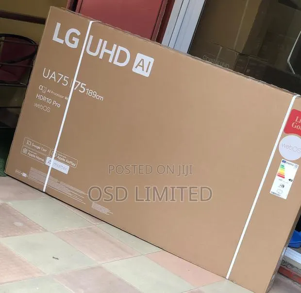 75" LG AI ThinQ Smart TV With Built-in Satellite. · Photo 1