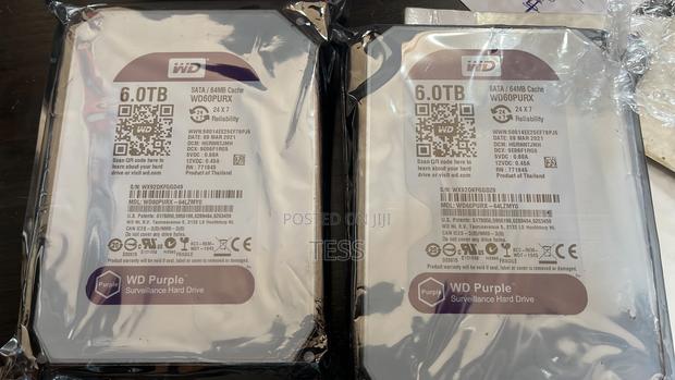 6tb Surveillance HDD Purple W/D.(Cctv) · Photo 1