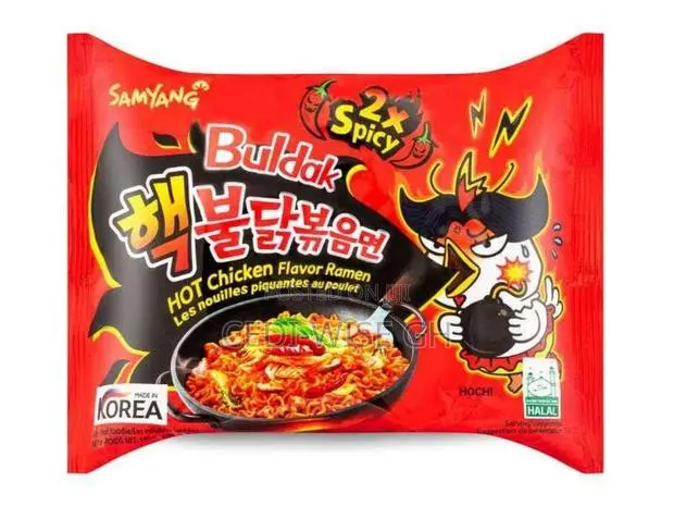 Samyang Limited Edition 2x Spicy 5 in 1 Chicken Ramen · Photo 1