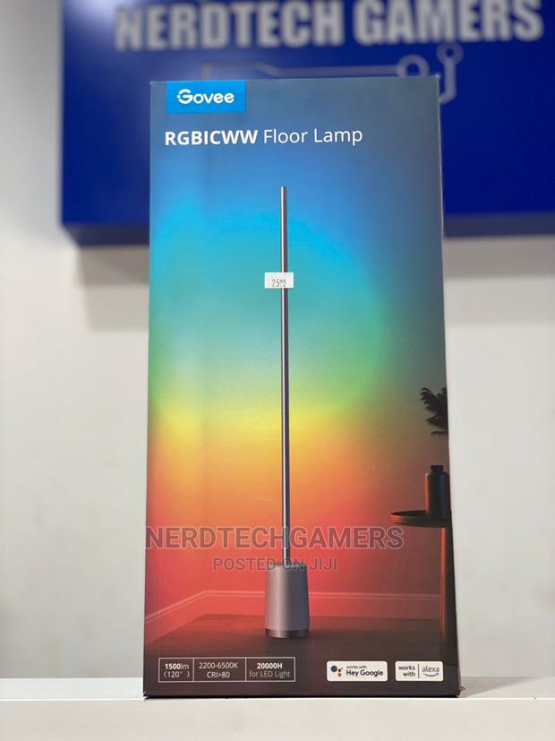 RGBICWW LED Floor Lamp, Smart Corner Lamp · Photo 1