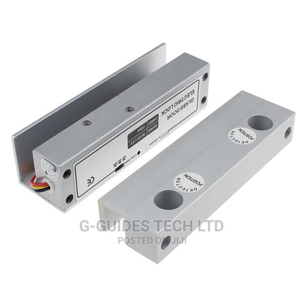 Fully Frameless Glass Door Electric Bolt Door Lock · Photo 1