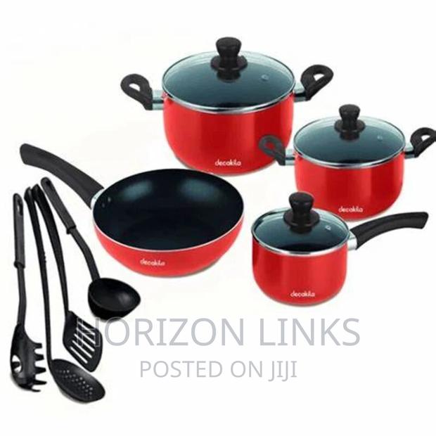 Decakila KMEP006B 11pcs Nonstick Cookware Set · Photo 1