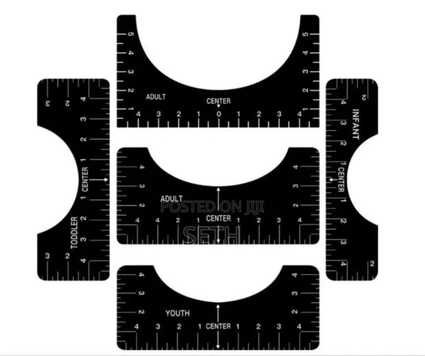 T-Shirt Alignment Ruler Heat Press Machine · Photo 1