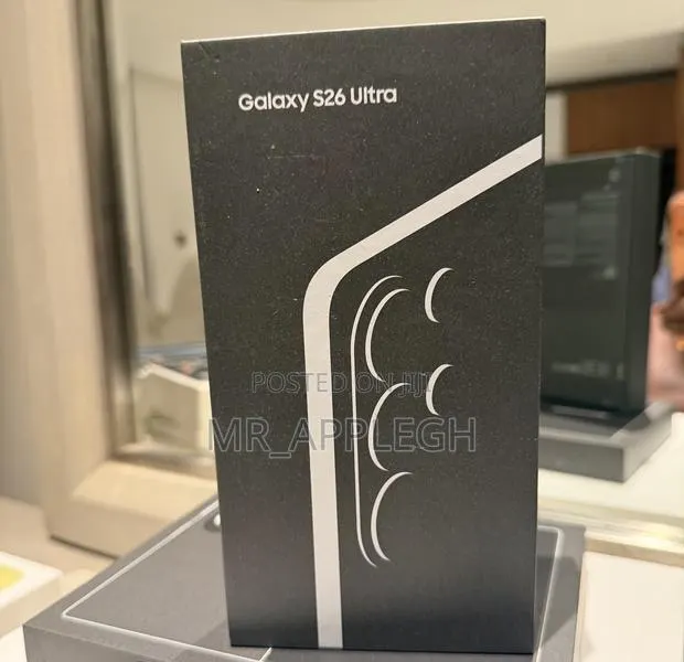 New Samsung Galaxy S26 Ultra 5G 1 TB Black · Photo 1