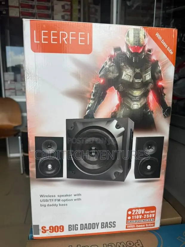 S- 909 Bluetooth Speaker · Photo 1