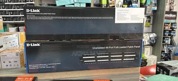 48port Dlink Patch Panel Unshielded 48-Port Full Loaded · Photo 1