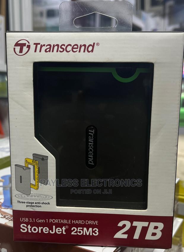 Transcend 2tb USB 3.1 External Hard Drives · Photo 1