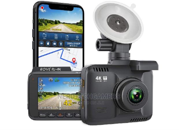 Rove R2- Dash Cam Built in Wifi GPS Car Top Dashboard · Photo 2