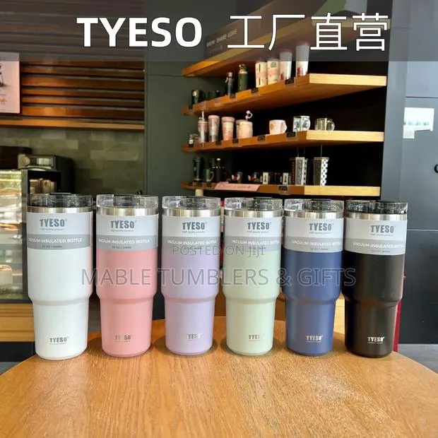 Tyeso Flask Tumbler Cup Mug · Photo 1