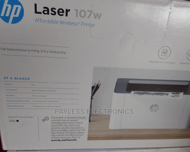 HP Laser 107 Wireless Printer · Photo 1