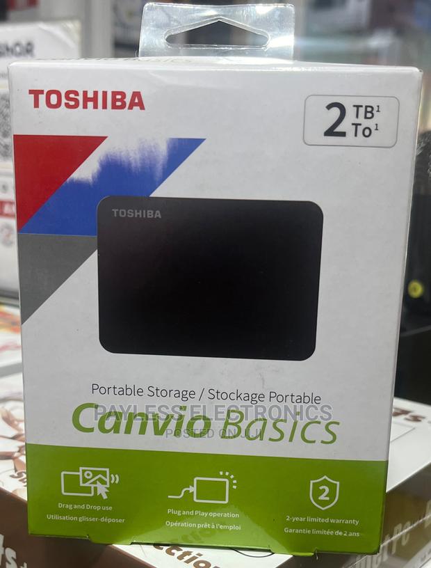 Toshiba 2tb Usb 3.0 External Hard Drives · Photo 1