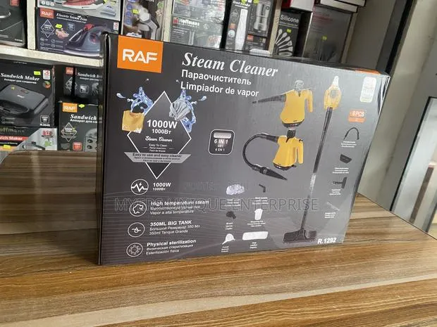 RAF 1000W Steam Cleaner 6 in 1 With Floor Brush · Photo 1
