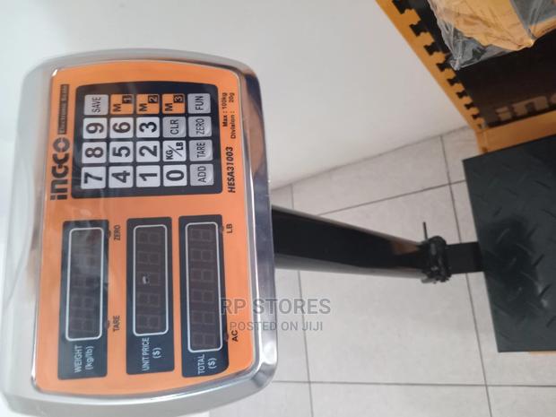 Electronic Scale 100kg Ingco · Photo 3