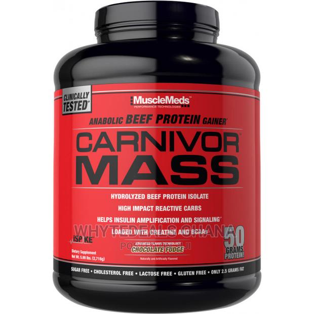 Musclemeds Carnivor Mass Beef Protein Weight Gainer 6lbs · Photo 1