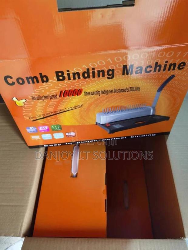 Comb Binding Machine · Photo 1
